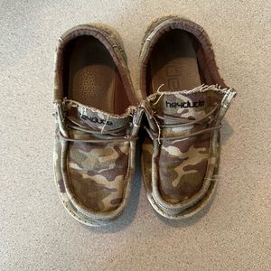 Hey Dude Wally Youth camo Y2-L3